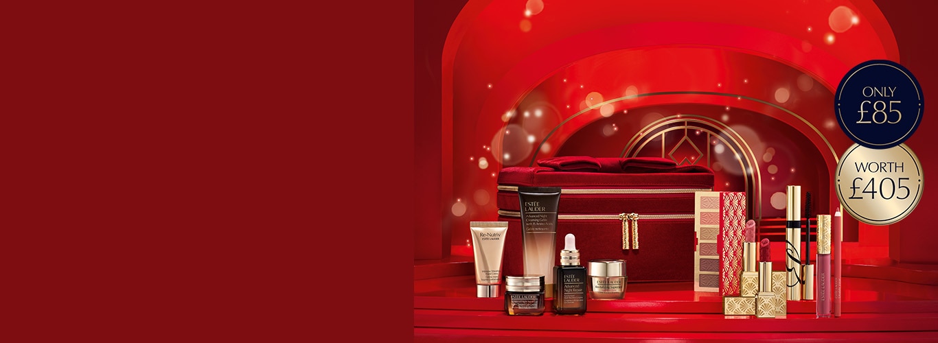 Blockbuster gift set worth £405, yours for £85 when you spend £50 or more.