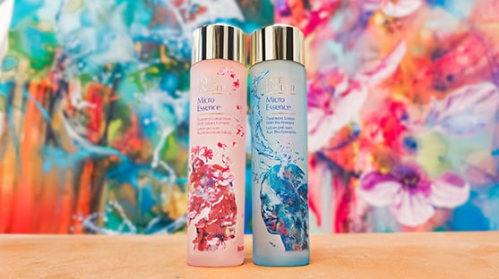 image of hueman x micro essence PowerOfME collaboration