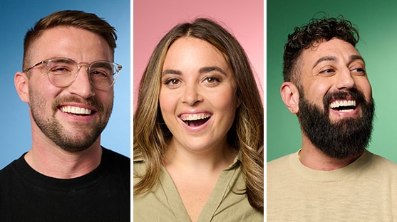 photos of estee lauder employees for Pride Month